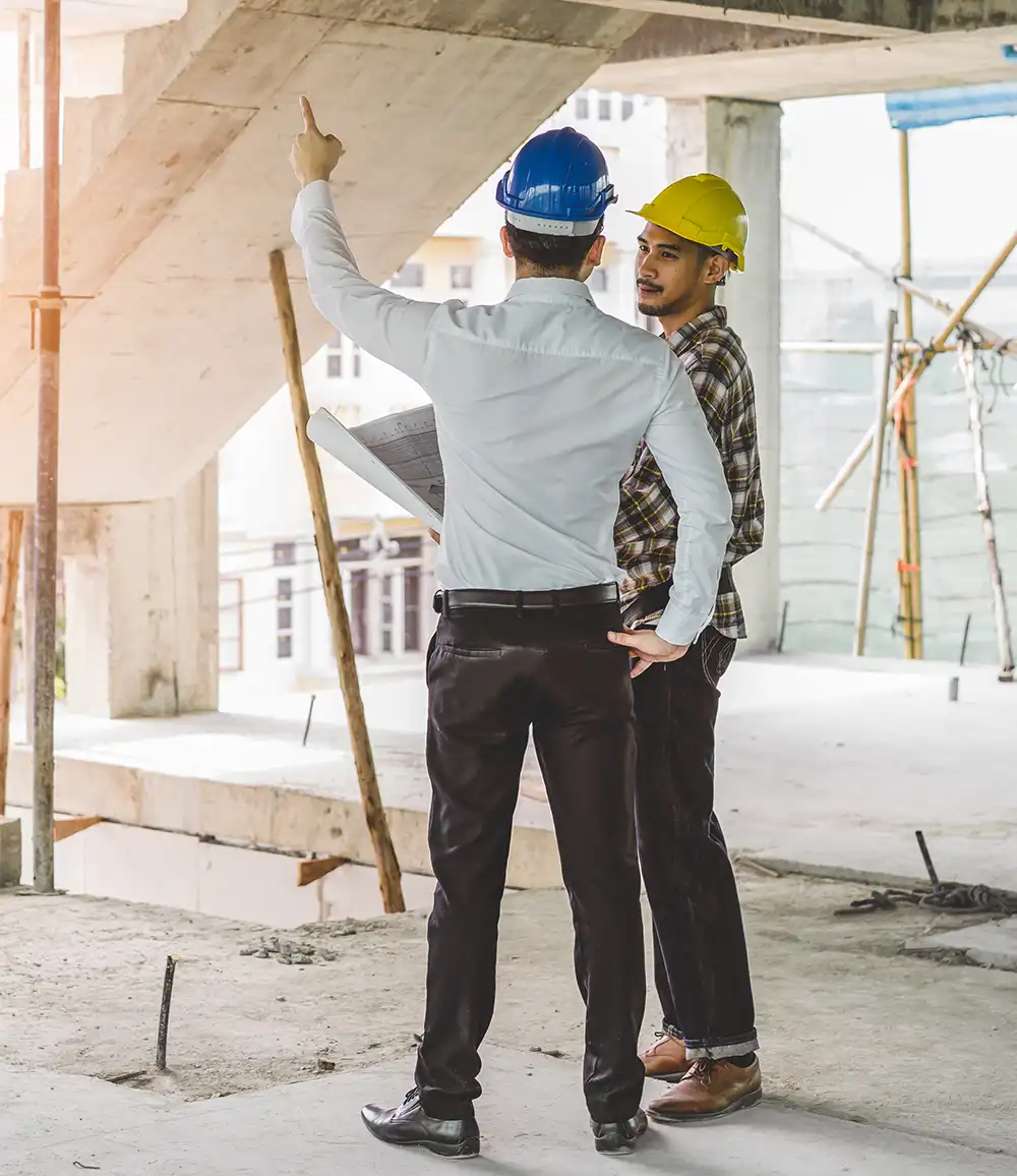 Construction services for property developers